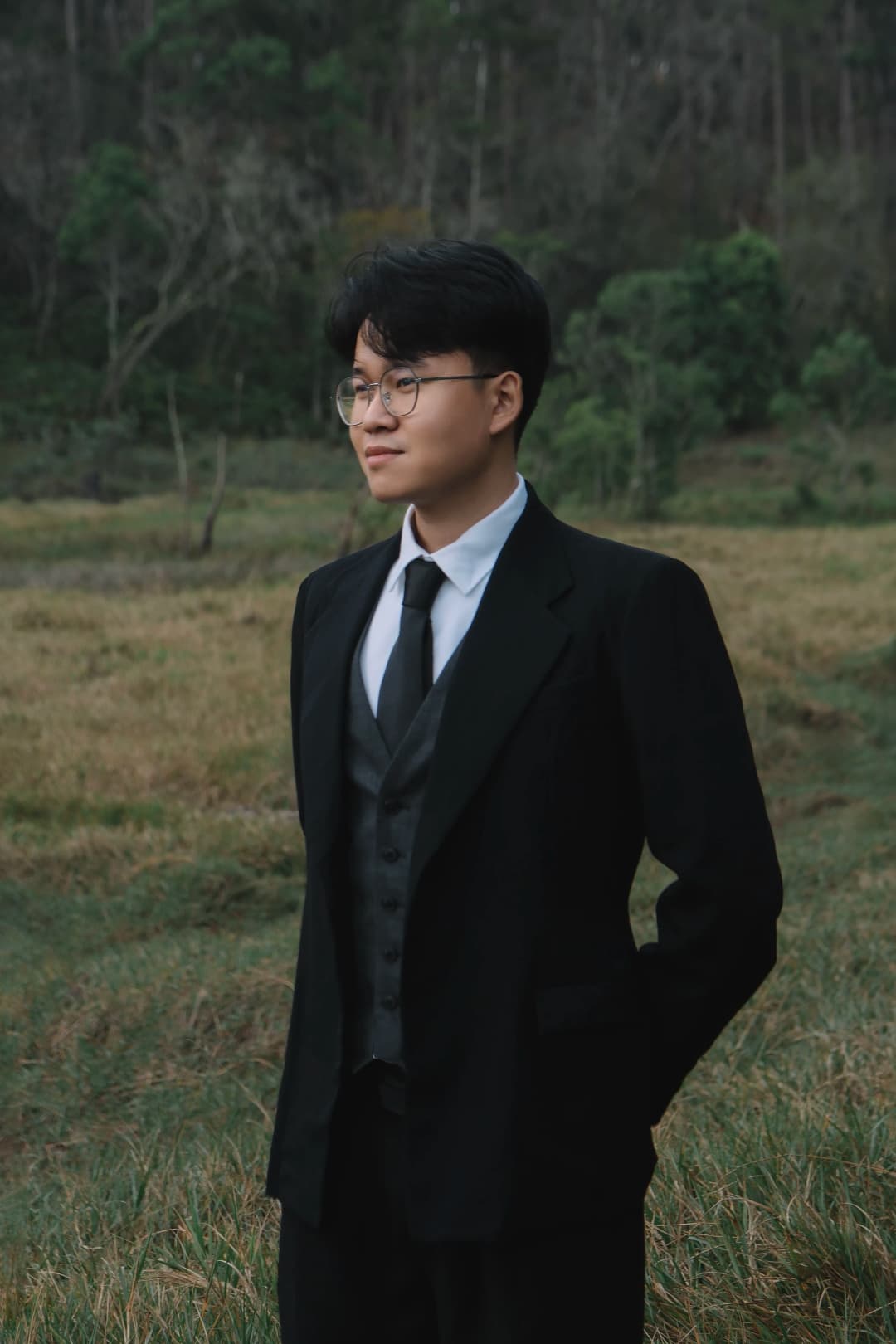 [object Object] - Handsome groom portrait